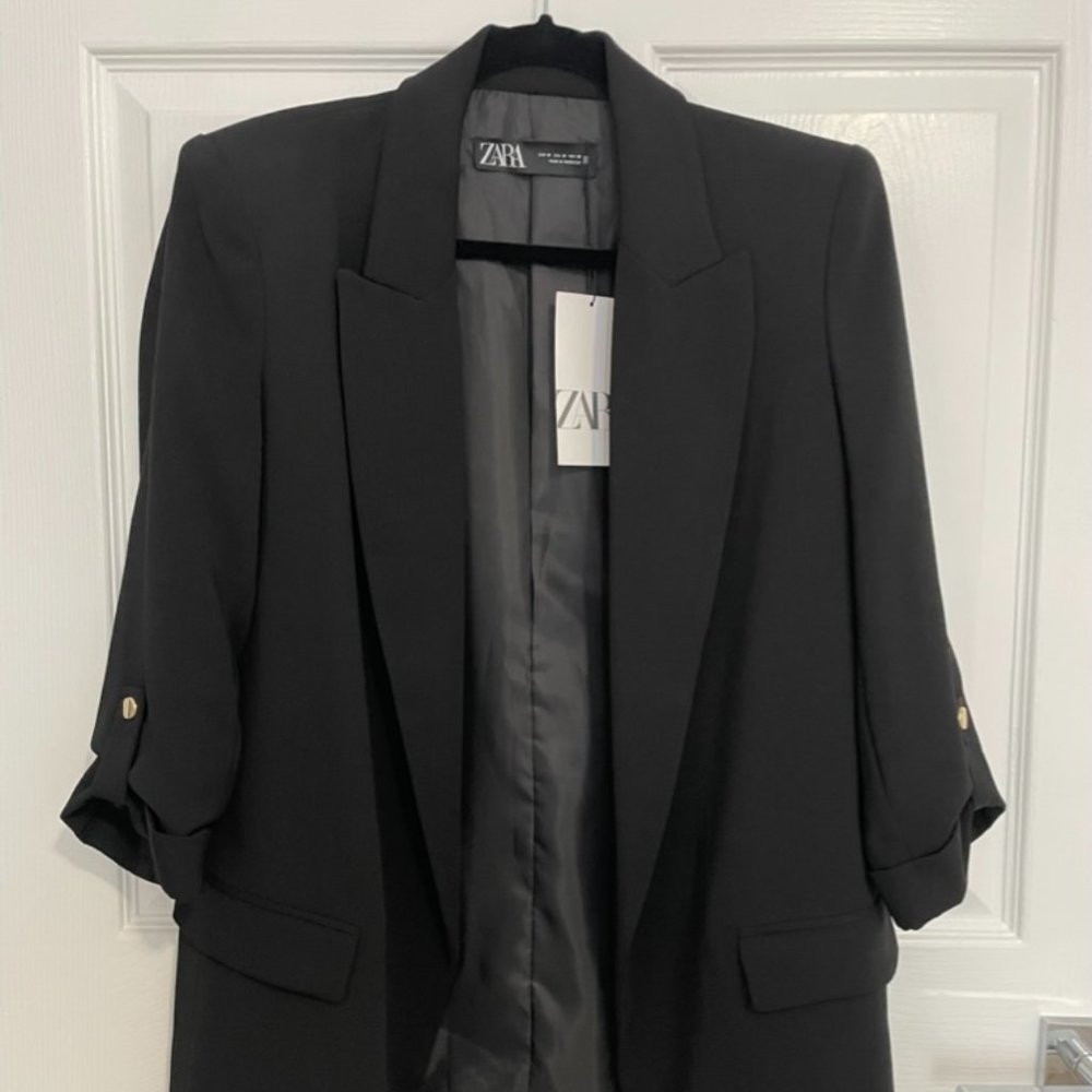 Zara Women's Black Blazer